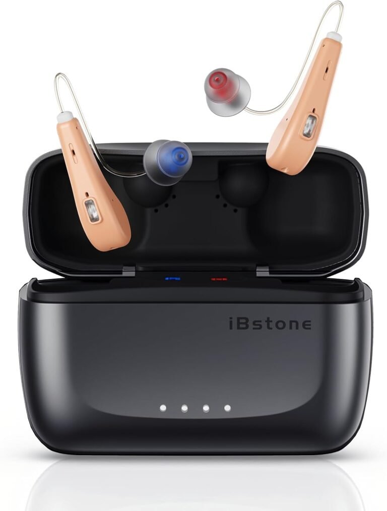 Rechargeable Hearing Aids for seniors: 30% Smaller for All d...