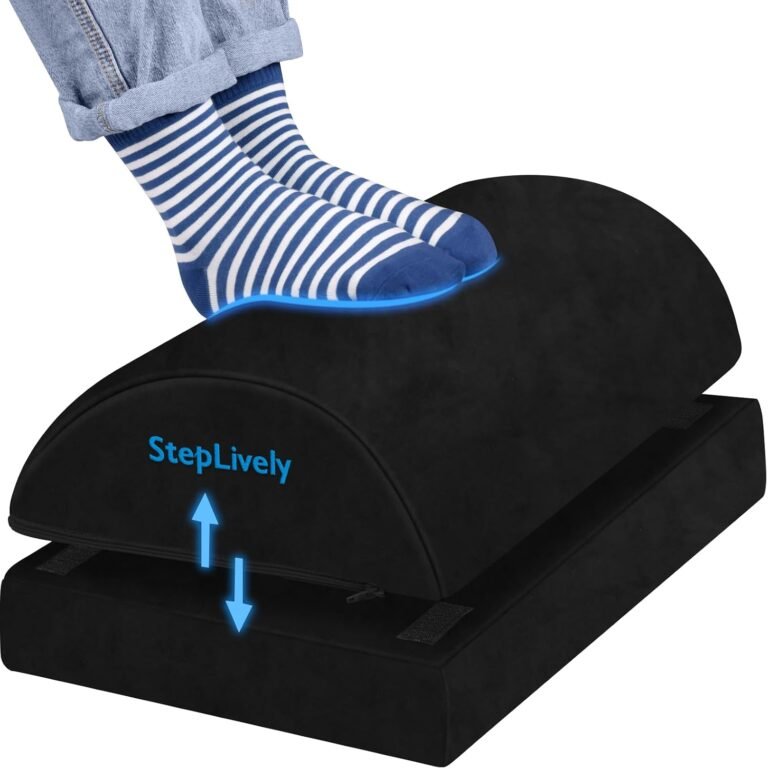 ergonomic footrests