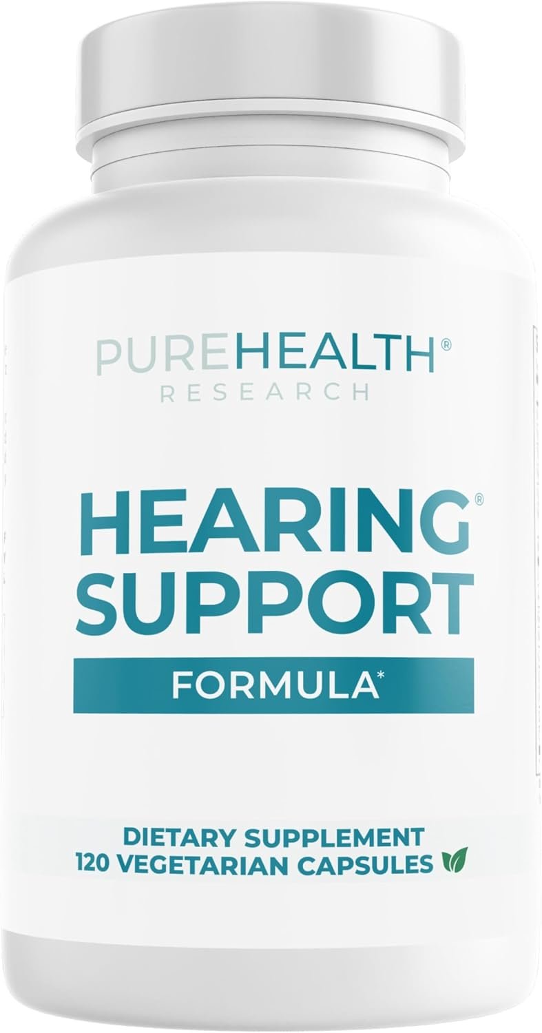 PUREHEALTH RESEARCH Hearing Support Formula Ear Health Sup...