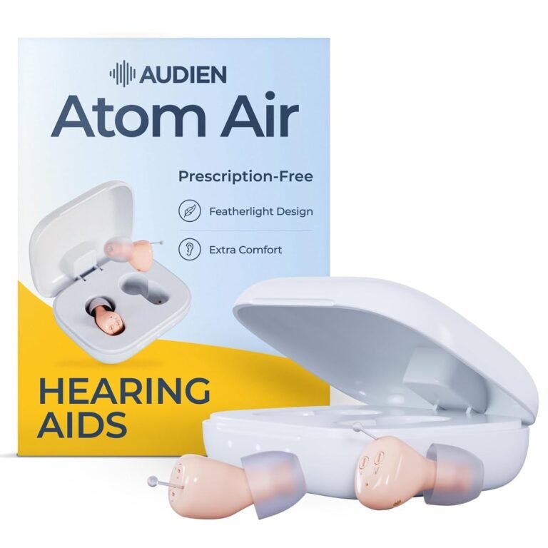 Audien Atom Air In Ear Hearing Aids for Seniors & Adults