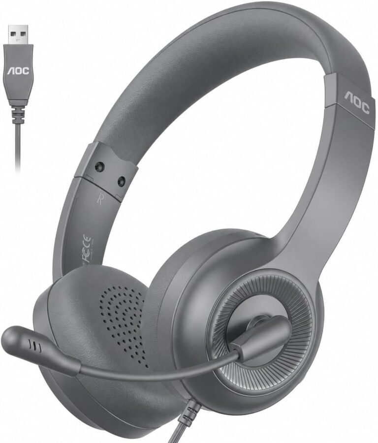 noise-canceling headphones with microphone