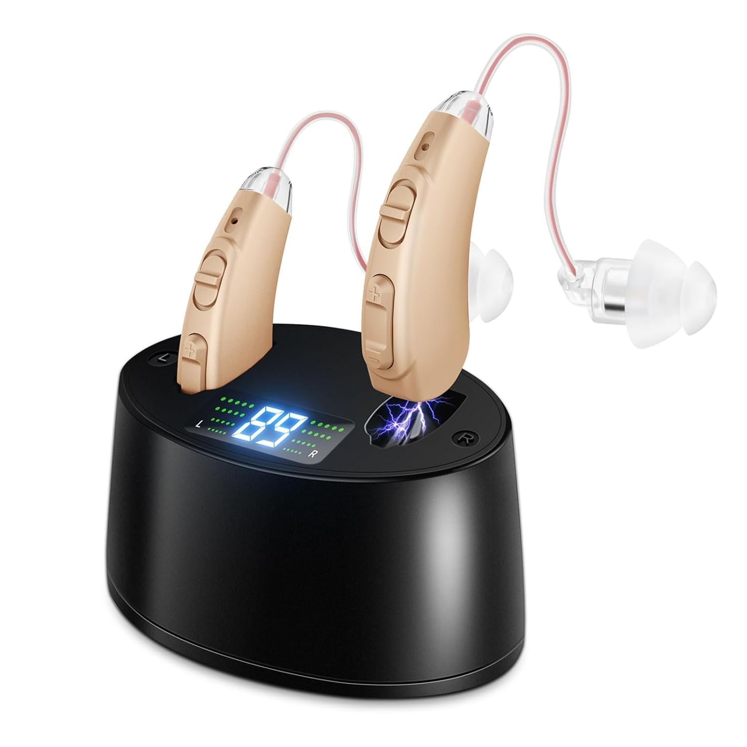 Hearing Aids, Wireless Hearing Amplifiers for Seniors with N...