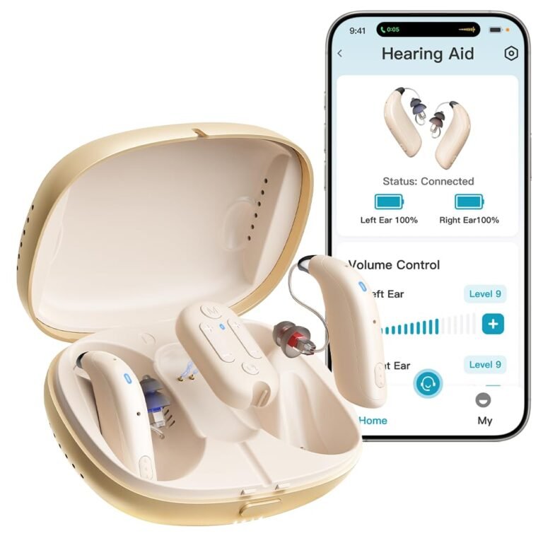 FLYSOUND H8 Purehear Pro Bluetooth OTC Hearing Aids for Seni...