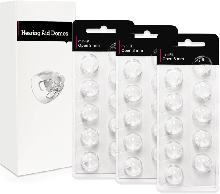Open 8mm Hearing Aid Domes for Oticon Minifit, Oticon Hearin...