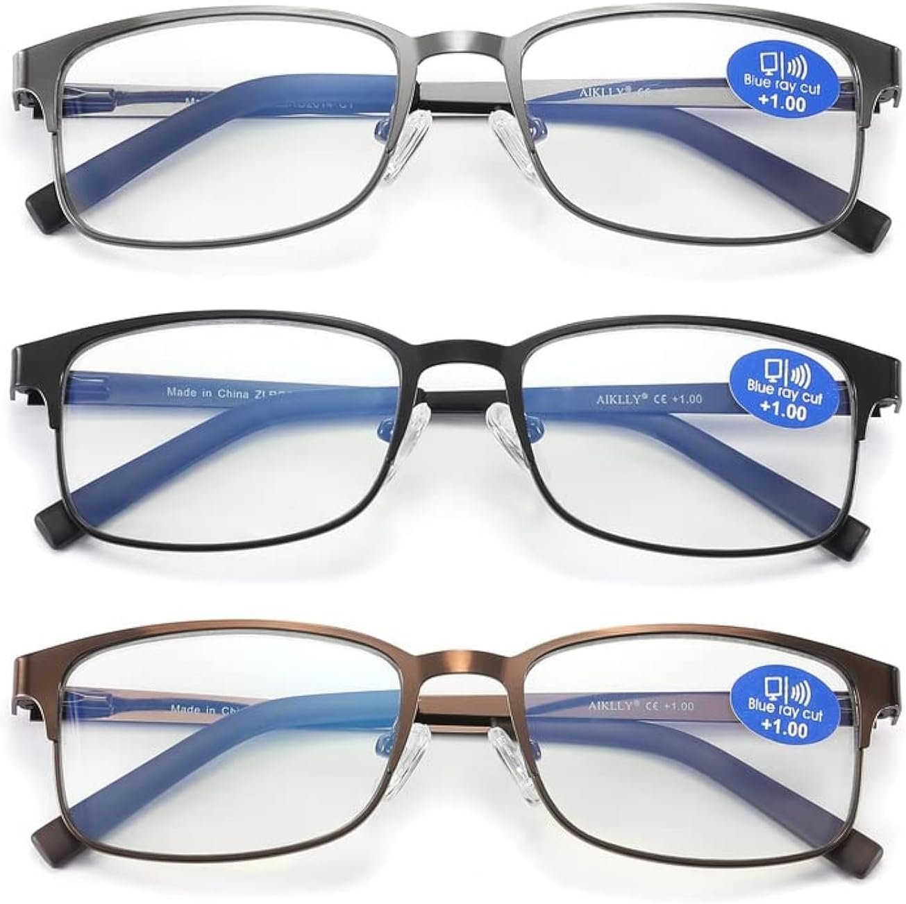 senior blue light blocking reading glasses