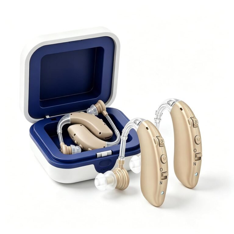 OTC Hearing Aids for Senior, Rechargeable Hearing Aids with ...