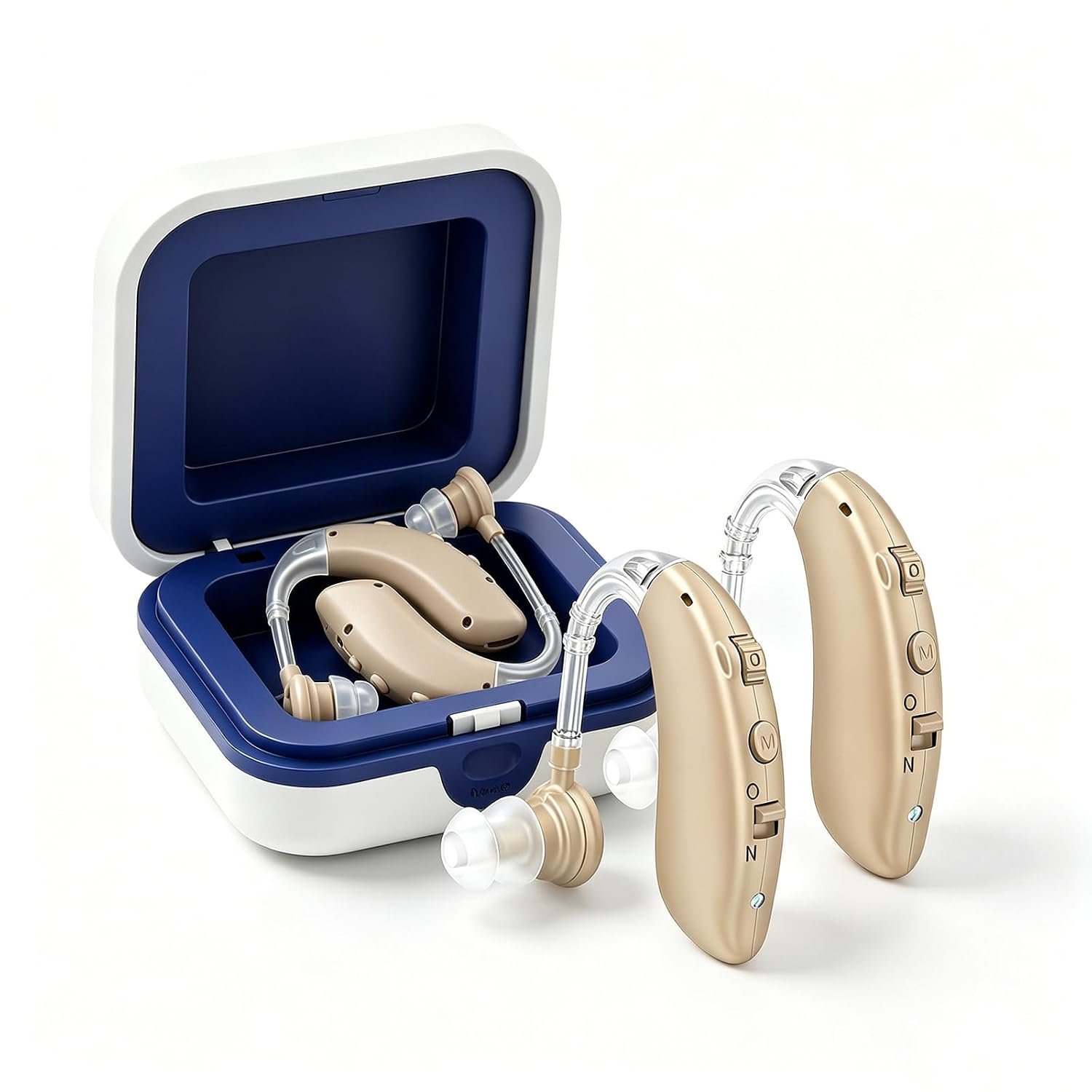 OTC Hearing Aids for Senior, Rechargeable Hearing Aids with ...