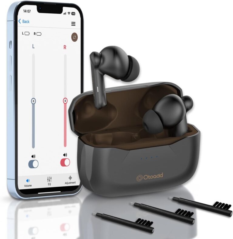 F1 S Bluetooth OTC Hearing Aids for Seniors Adults with Hear...