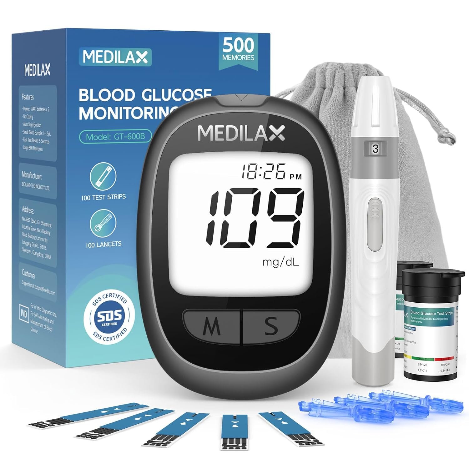 blood sugar testing kits