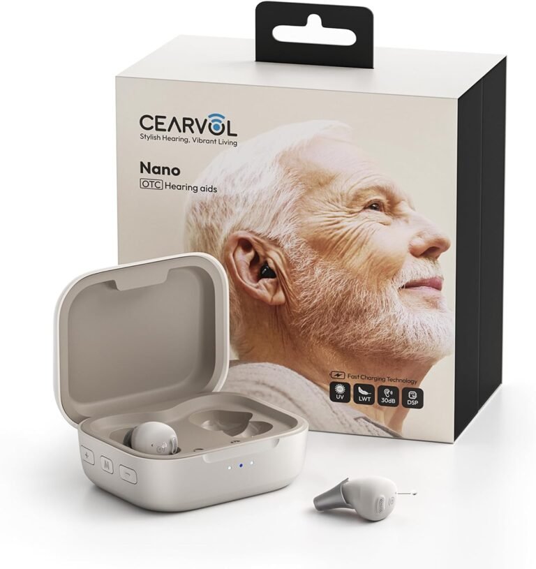 Nano OTC Hearing Aids Mild to Moderate Hearing Loss