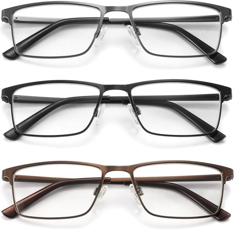senior reading glasses with anti-reflective coating
