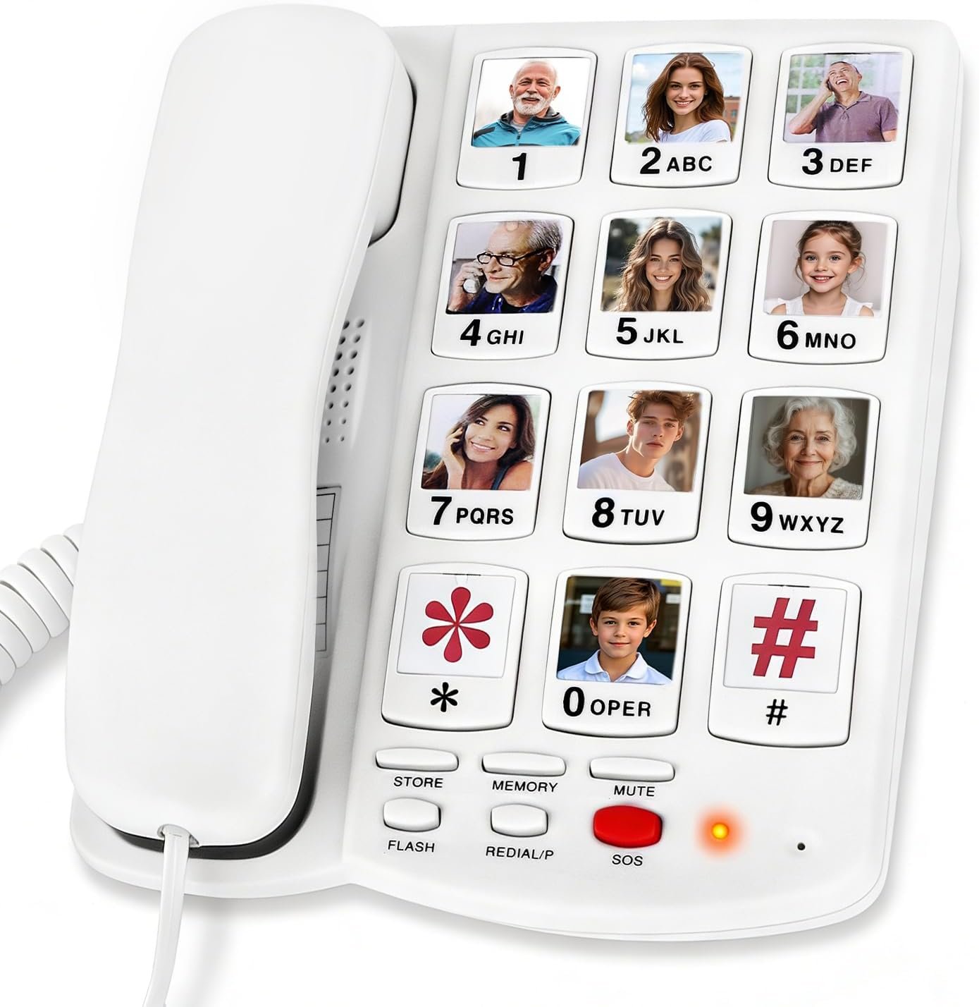 extra loud corded telephones