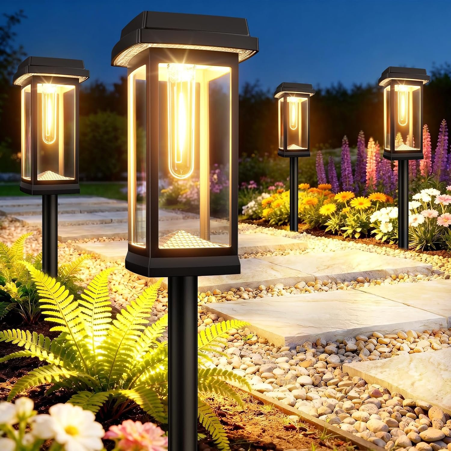 solar garden lights