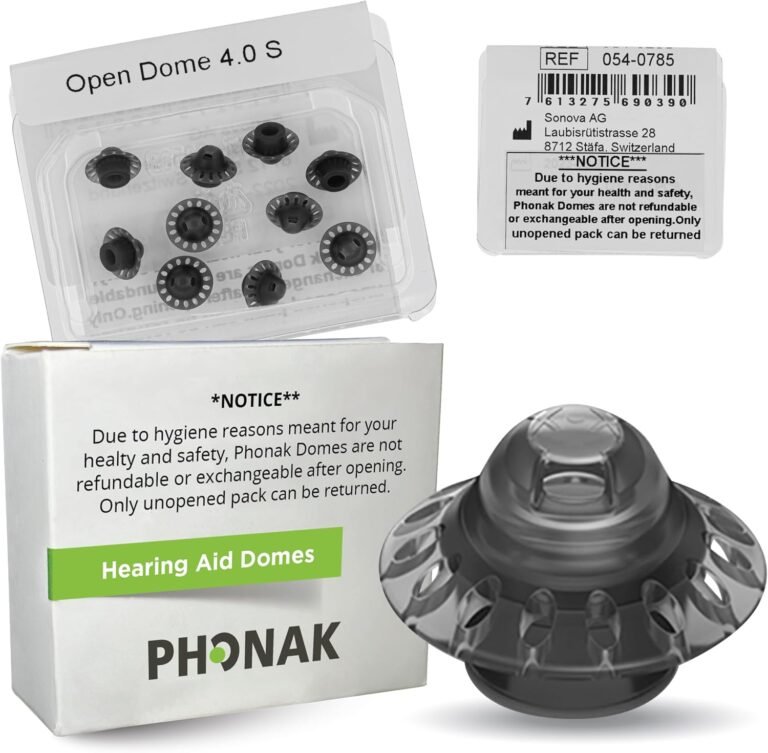 Phonak Open 4.0 Dome Small (0.29 inch=7.5mm) 10 Domes, Genui...