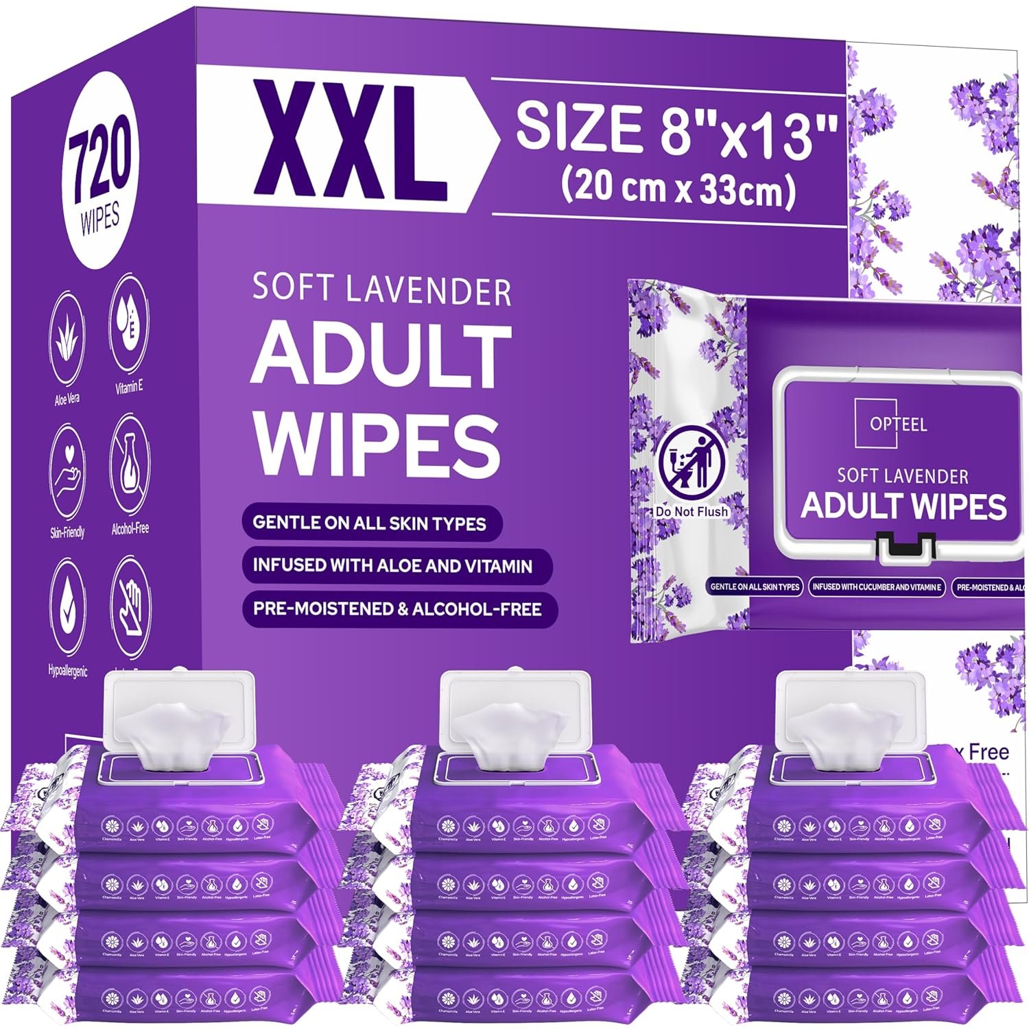 incontinence wipes