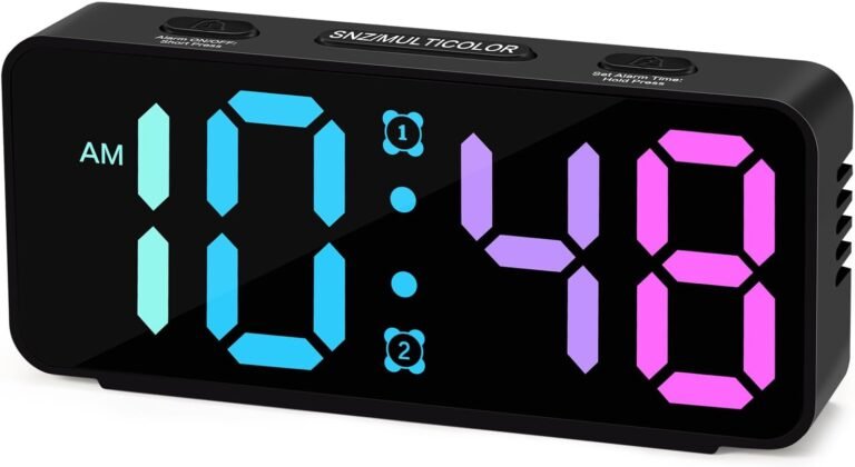 Travel alarm clock