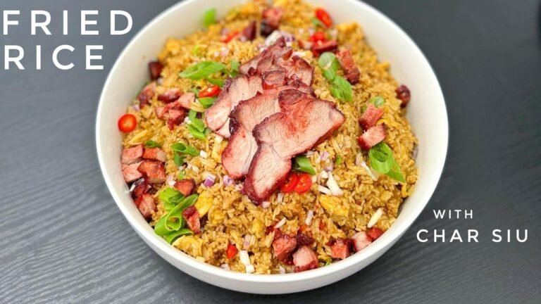 Chinese Food Char Siu (BBQ Pork)