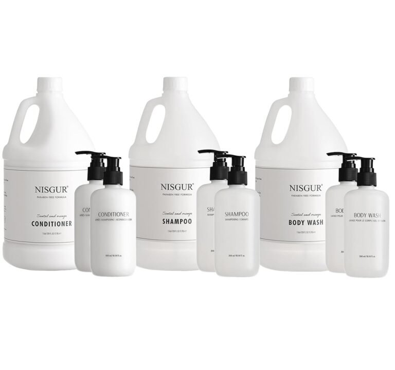 Travel-sized toiletries for cruises