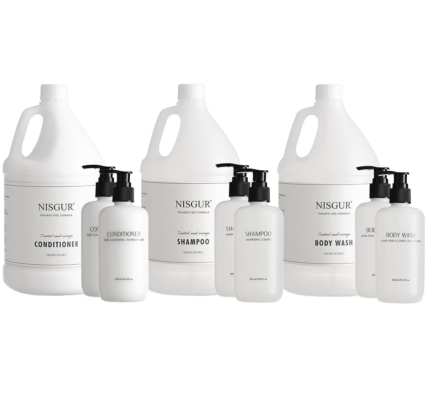 Travel-sized toiletries for cruises
