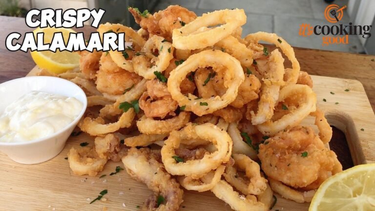 Mediterranean food: Calamari