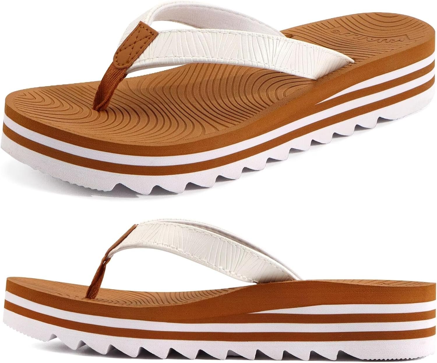 Flip flops for beach trips