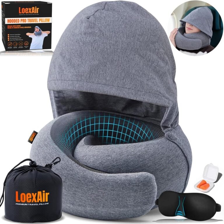Neck pillow for flights