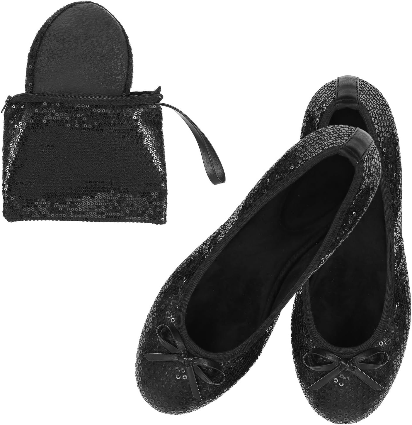 Foldable ballet flats