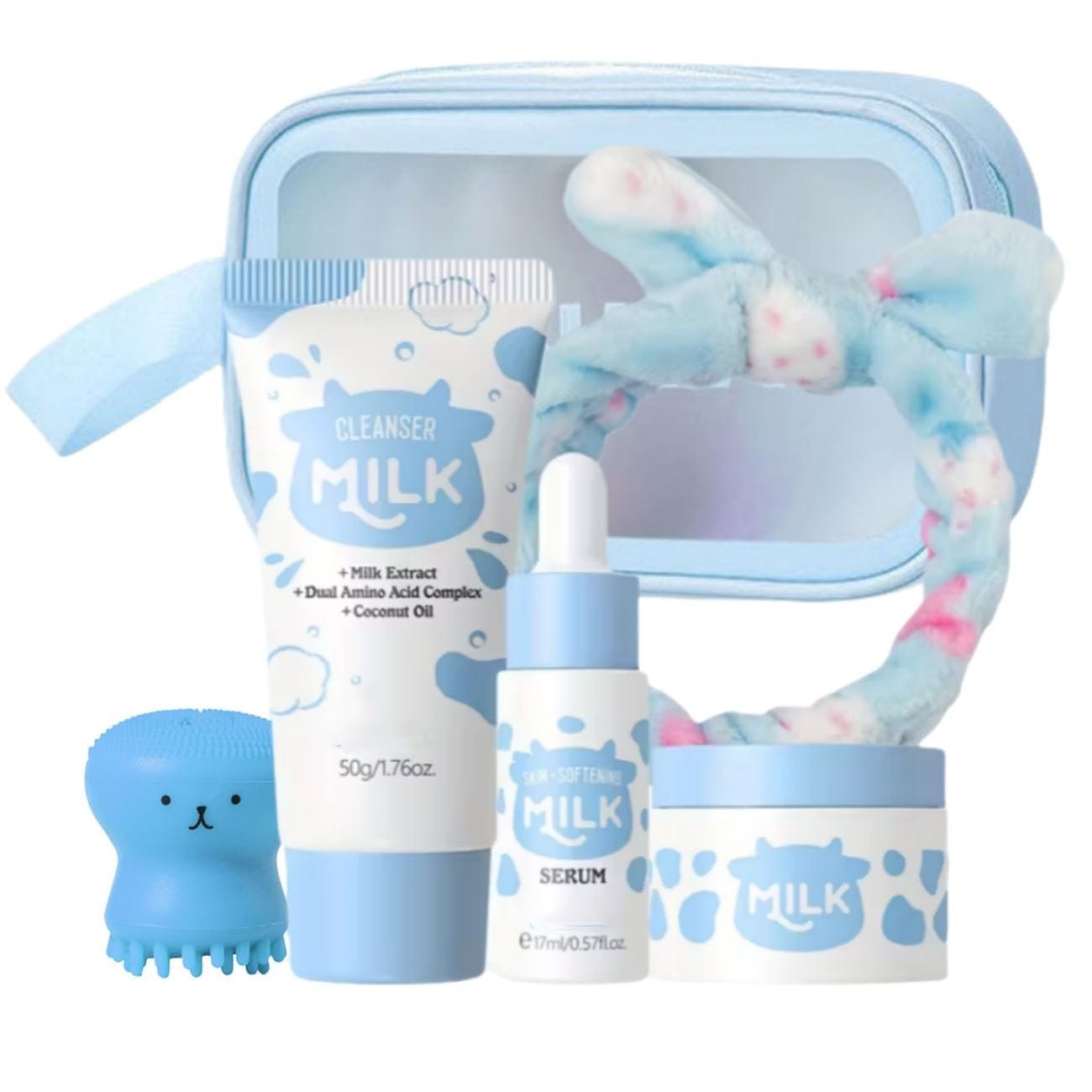 Compact skincare set