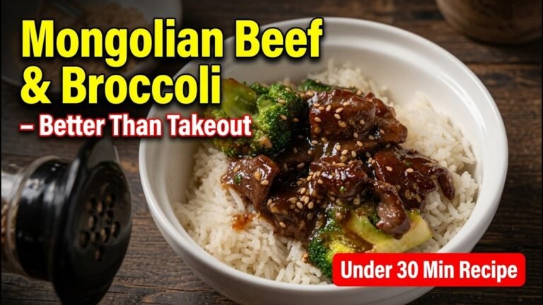 Chinese Food Broccoli Beef