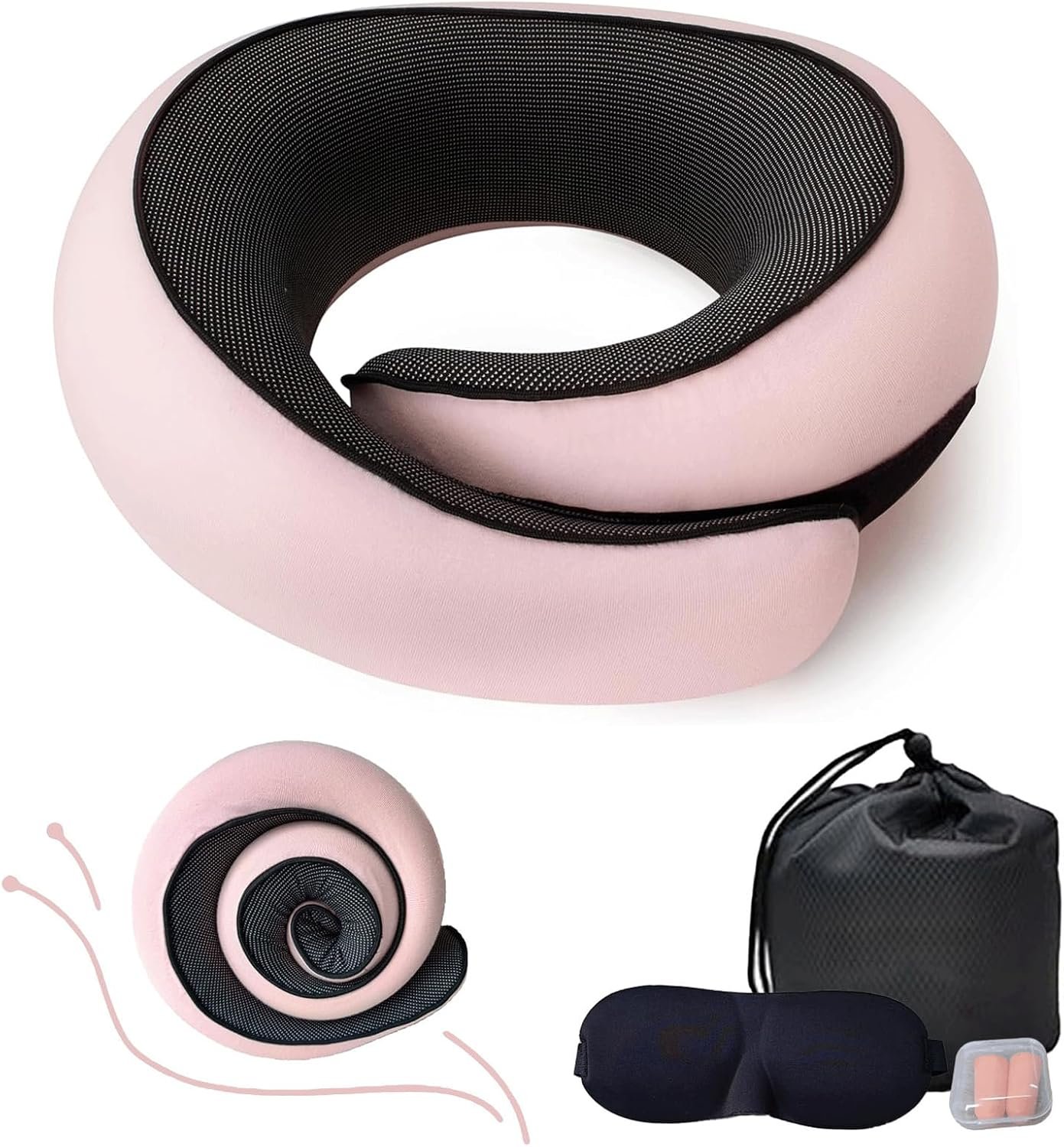 Neck pillow for flights