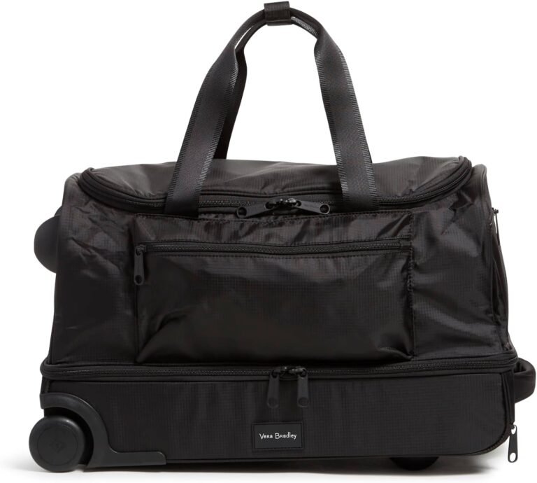 Rolling duffel bag