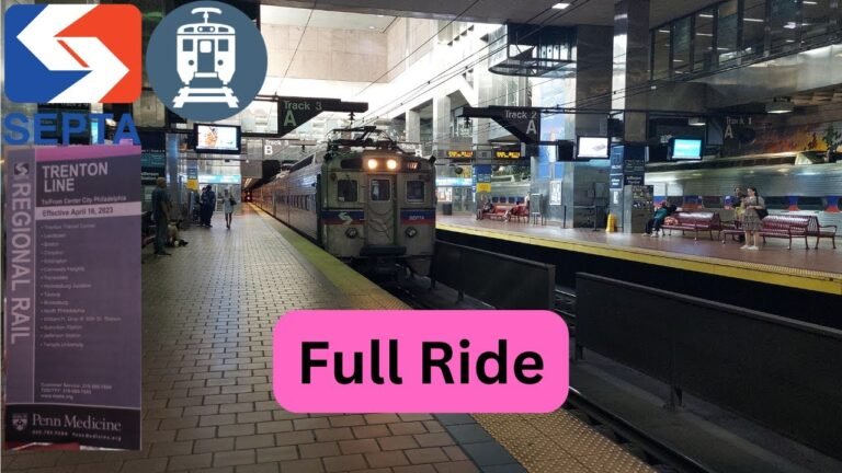 Train travel: Regional Rail Lines
