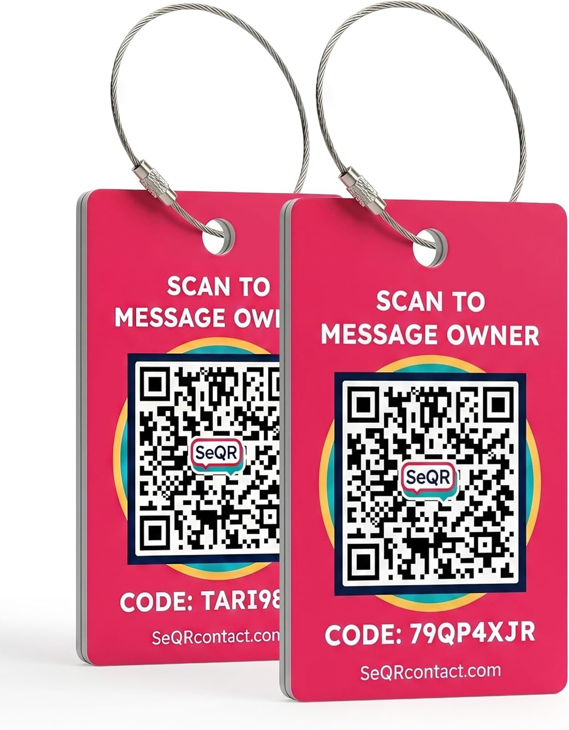Luggage tags for flights