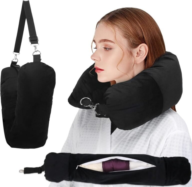 Travel pillow for flights