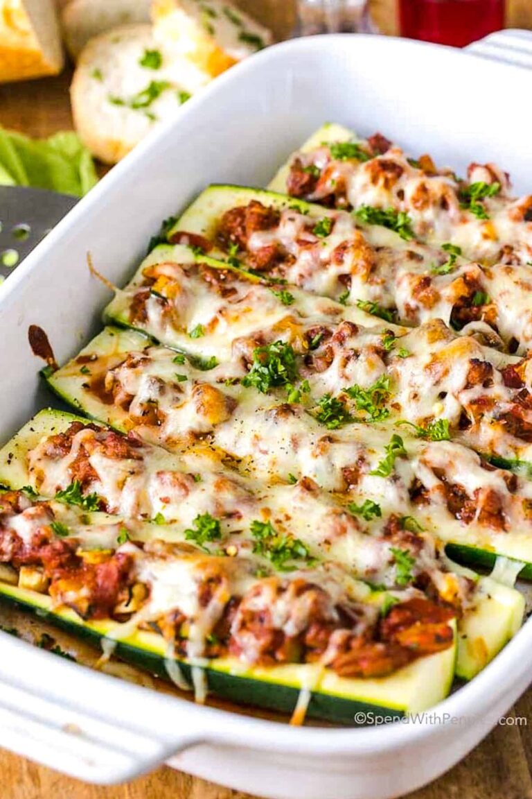 Stuffed Zucchini Boats