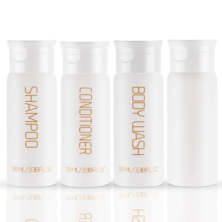 Travel-sized toiletries for cruises